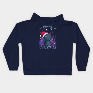 Meowy Christmas (ver2) Kids Hoodie